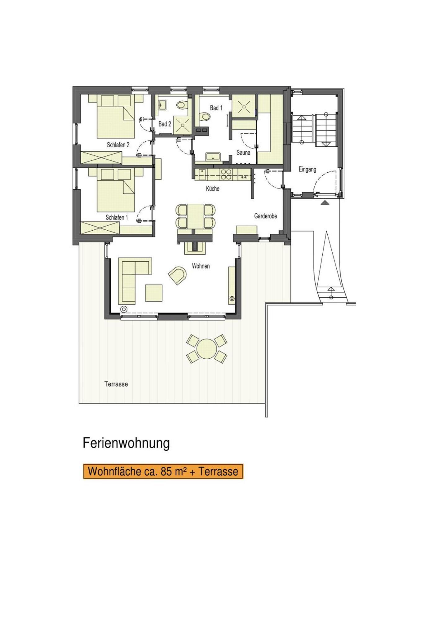 Ferienwohnung 1 K20 Borkum Eksteriør bilde